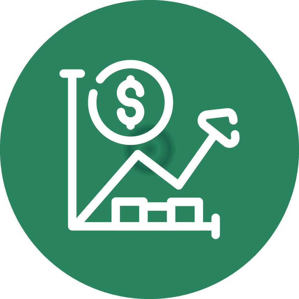Income Settings Creative Icon Design vector