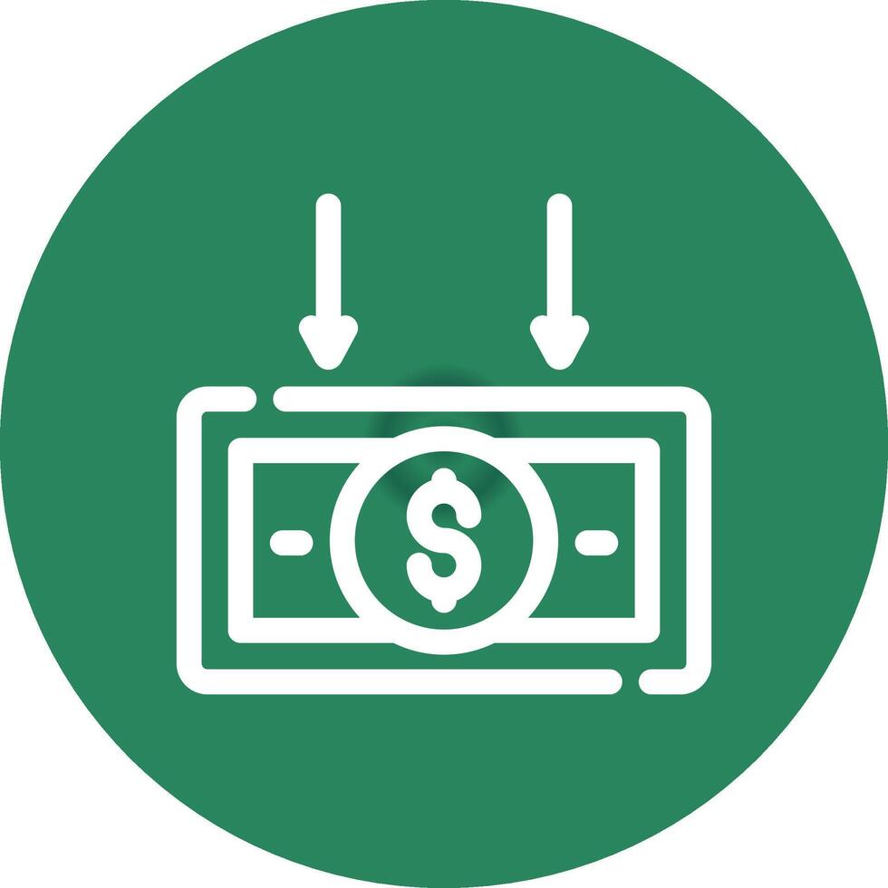 Low Income Creative Icon Design vector