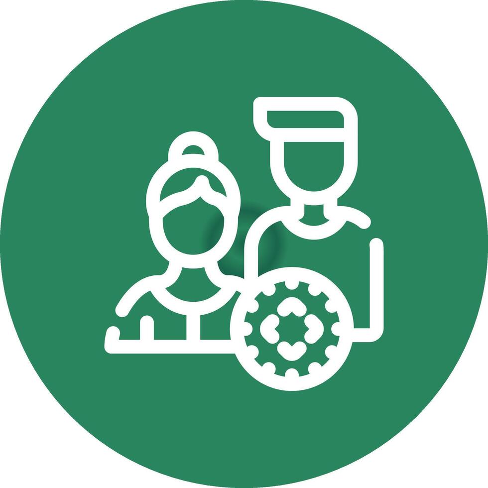 Focus Group Creative Icon Design vector