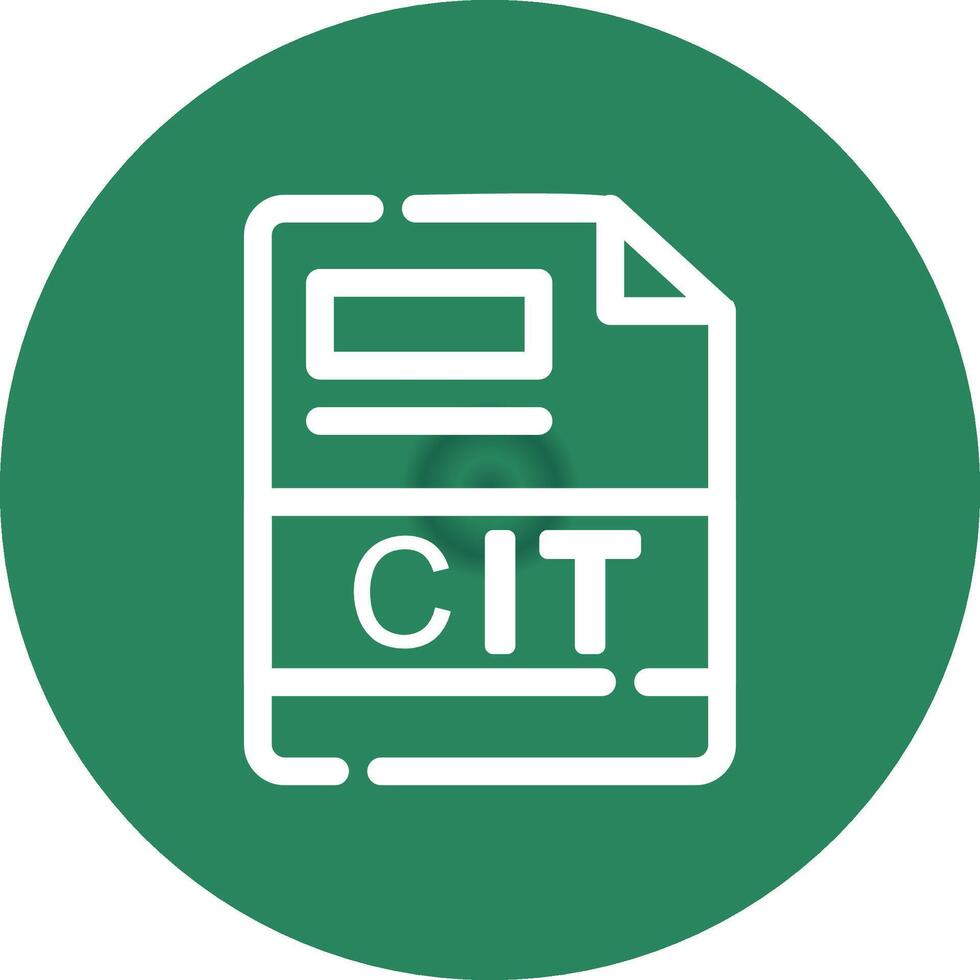 CIT Creative Icon Design vector