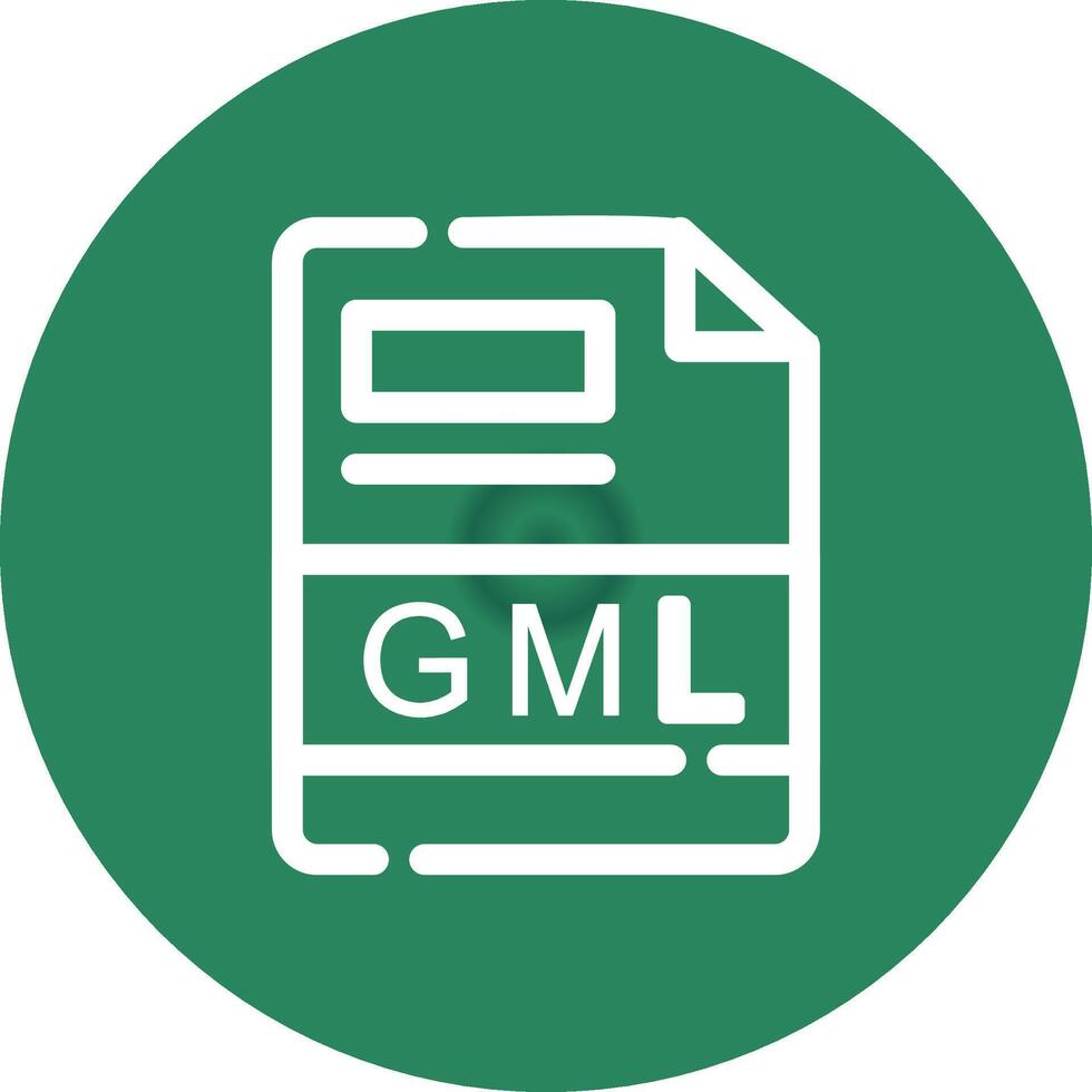 GML Creative Icon Design vector