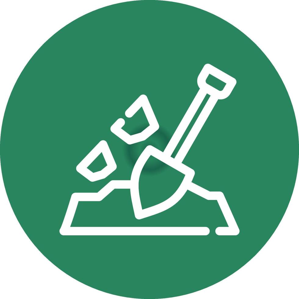 Mining Creative Icon Design vector
