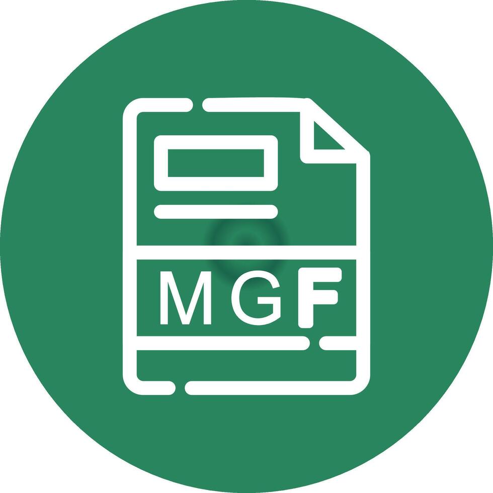 MGF Creative Icon Design vector