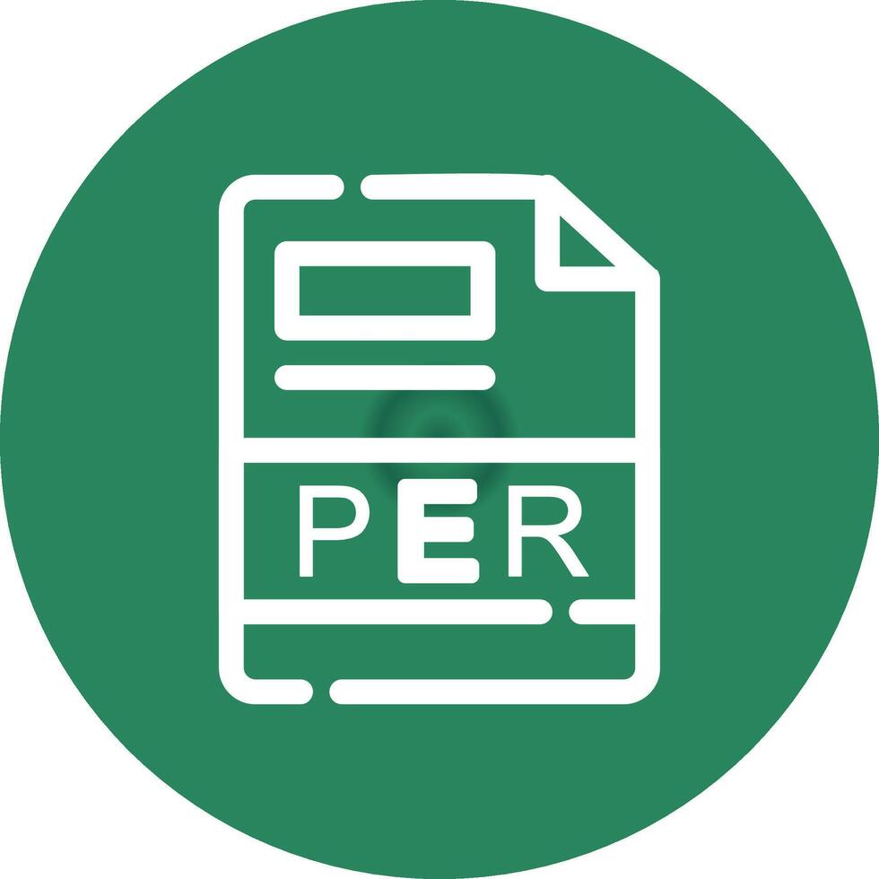PER Creative Icon Design vector