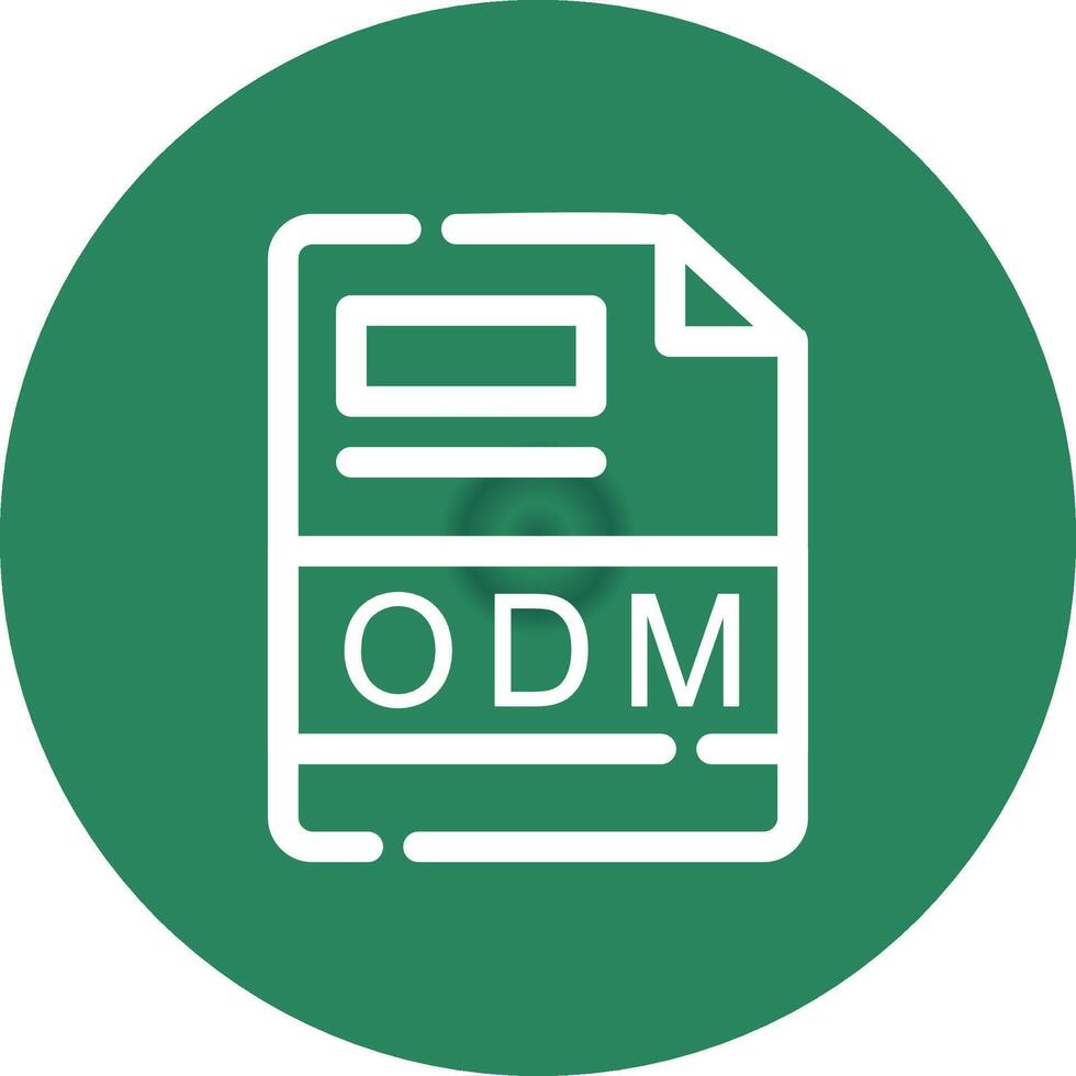 ODM Creative Icon Design vector