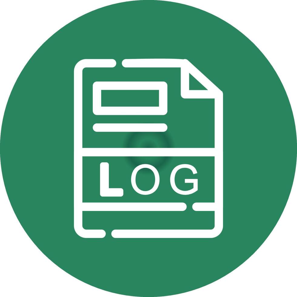 LOG Creative Icon Design vector