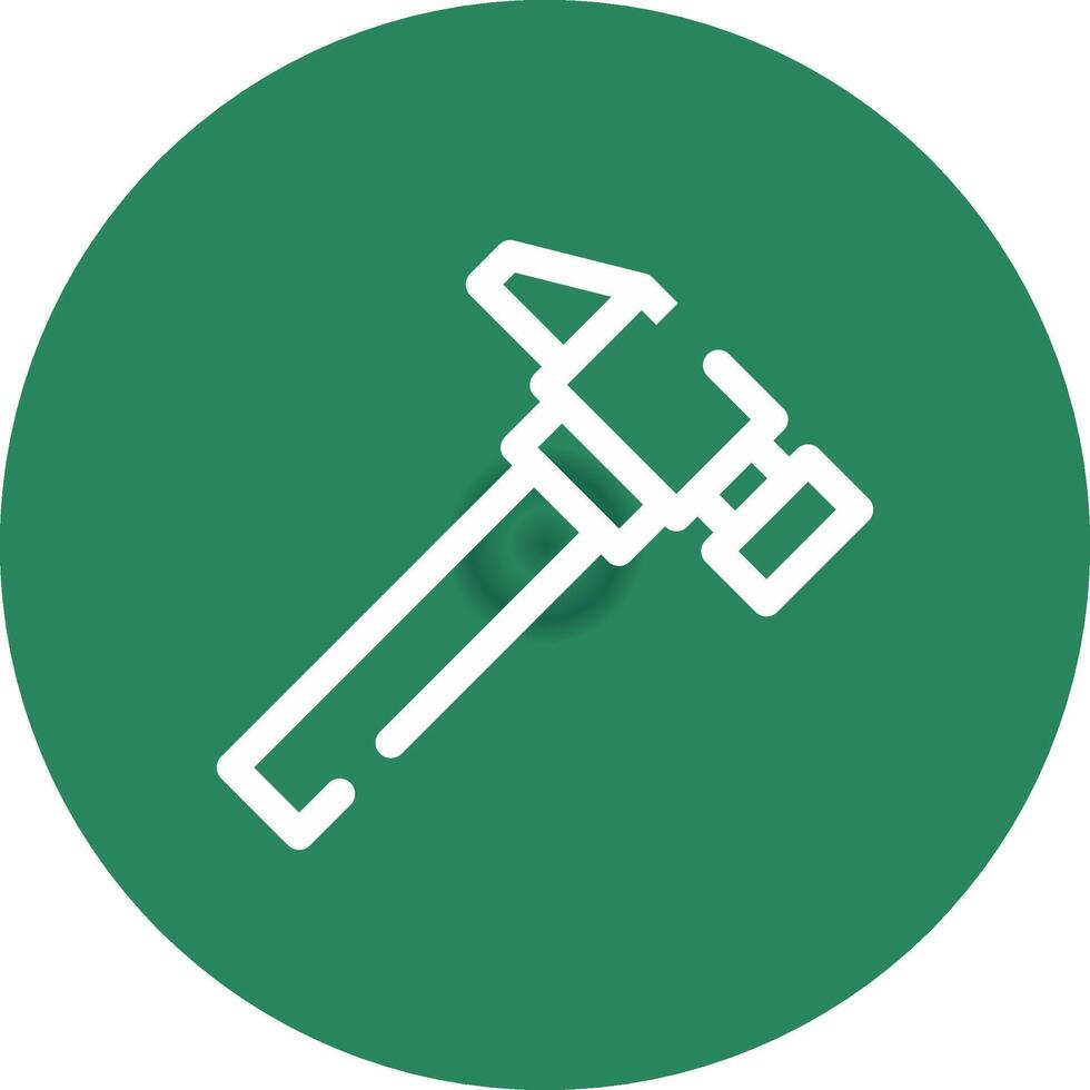 Hammer Creative Icon Design vector