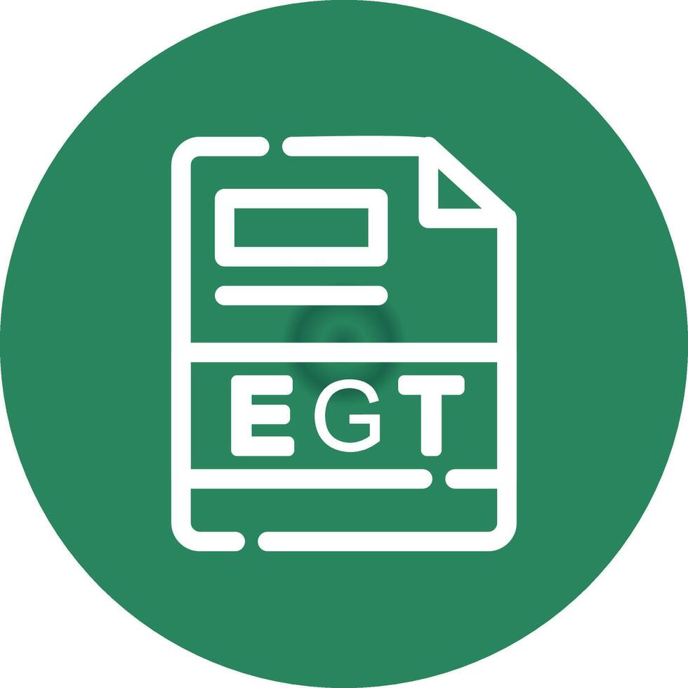 EGT Creative Icon Design vector