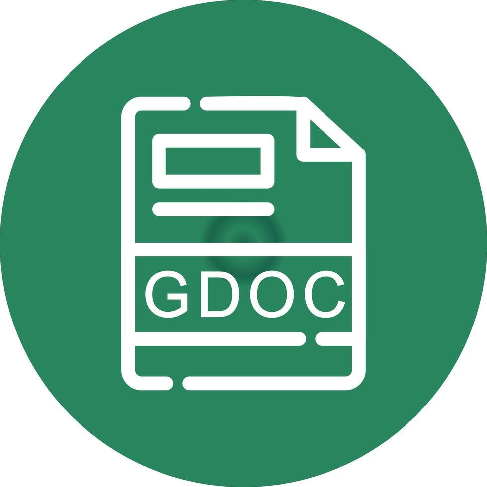 GDOC Creative Icon Design vector