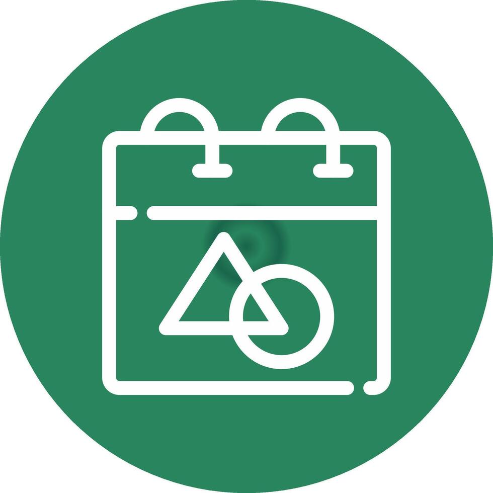 Calendar Creative Icon Design vector