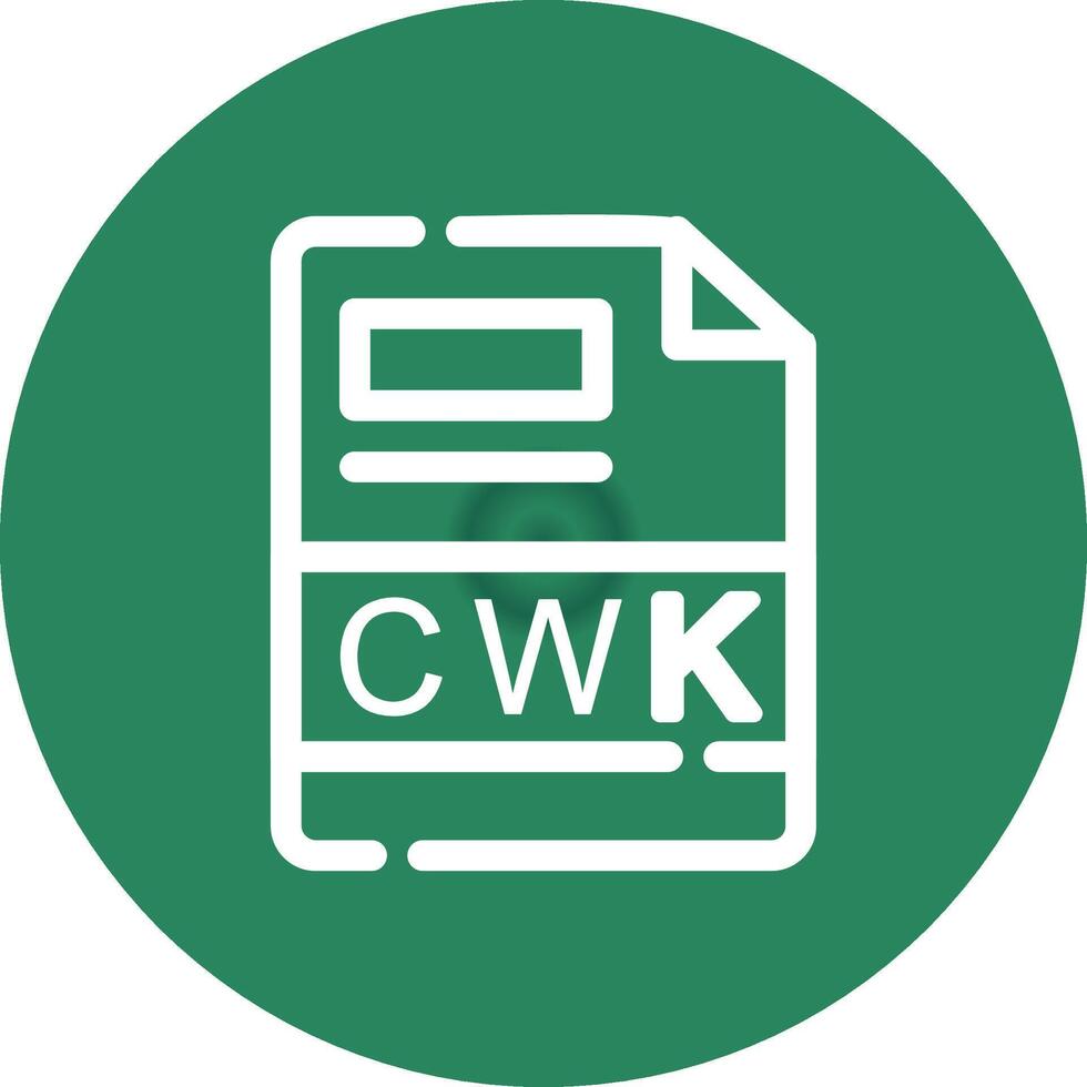 CWK Creative Icon Design vector