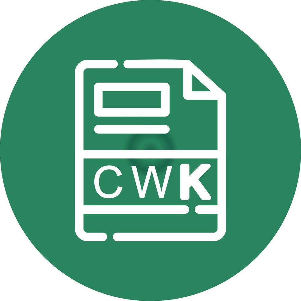 CWK Creative Icon Design vector