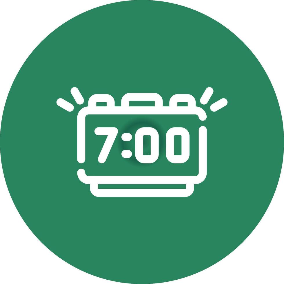 Alarm Creative Icon Design vector