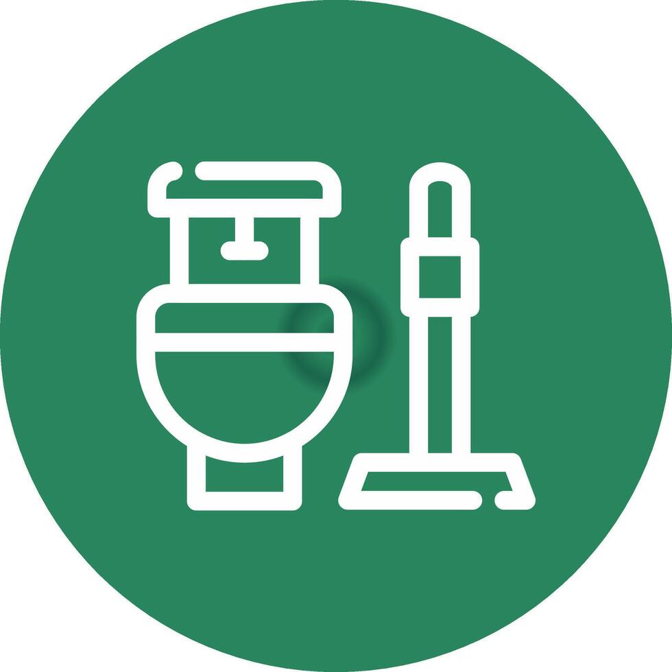 Toilet Creative Icon Design vector