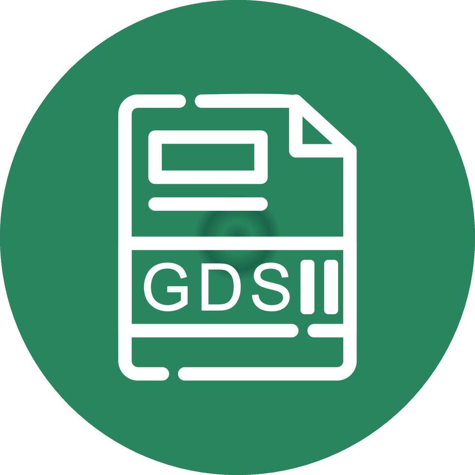 GDSII Creative Icon Design vector