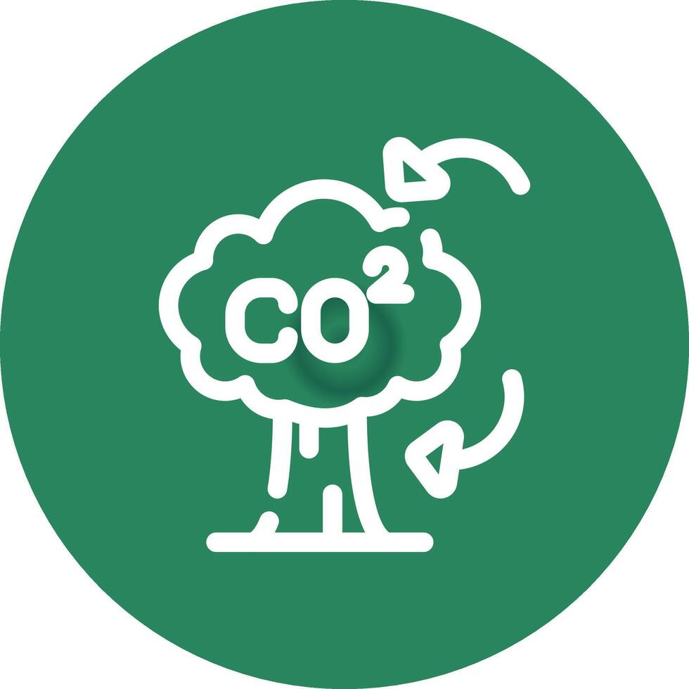 CO2 Creative Icon Design vector