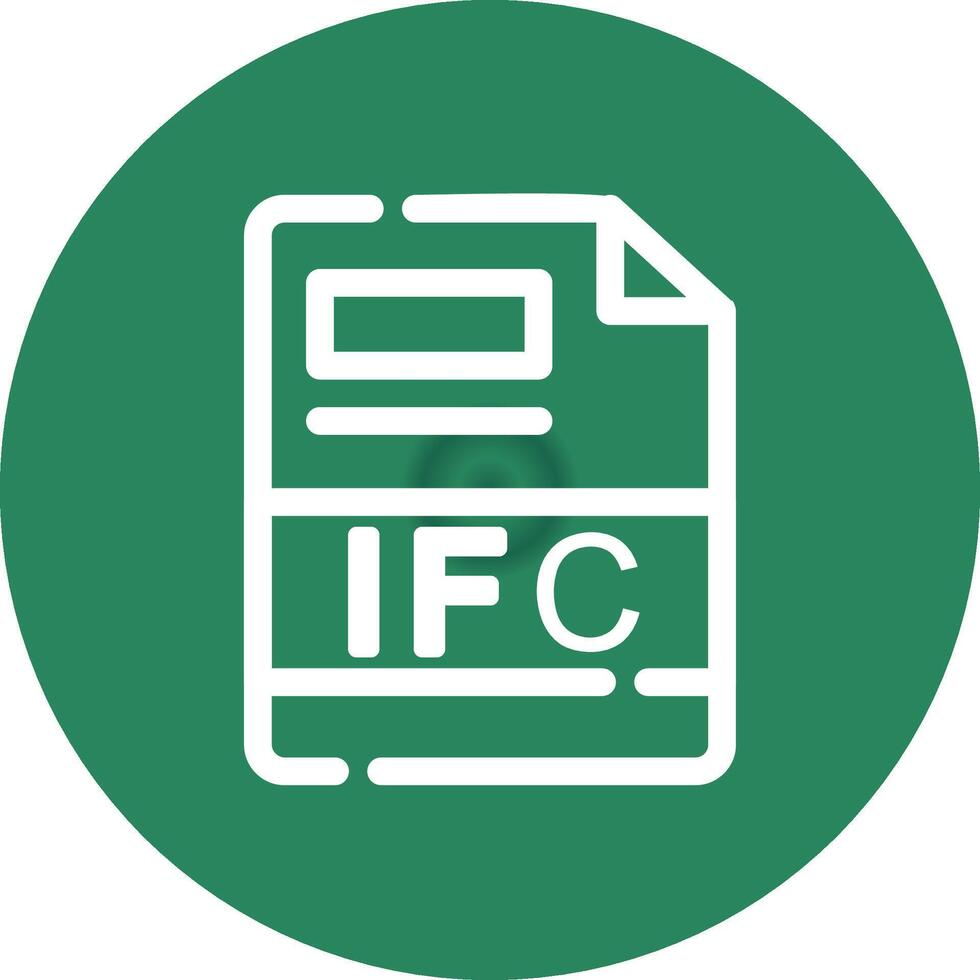IFC Creative Icon Design vector