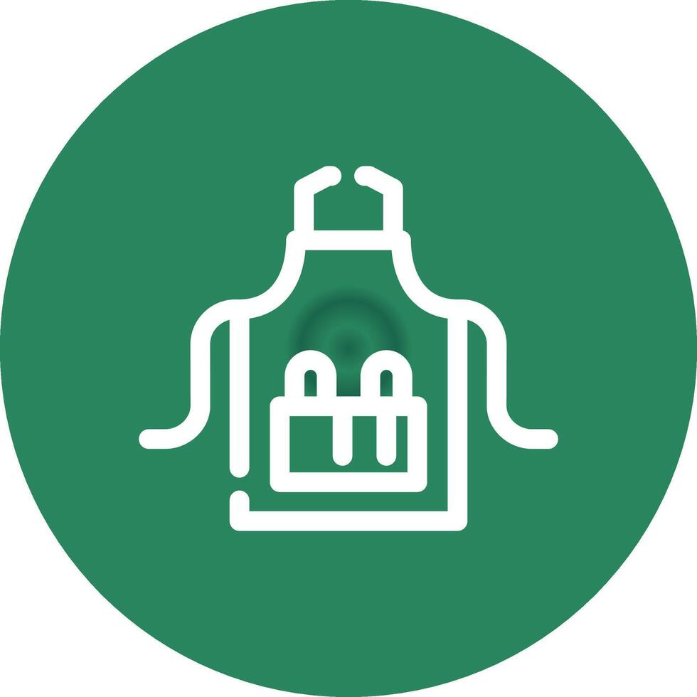 Apron Creative Icon Design vector