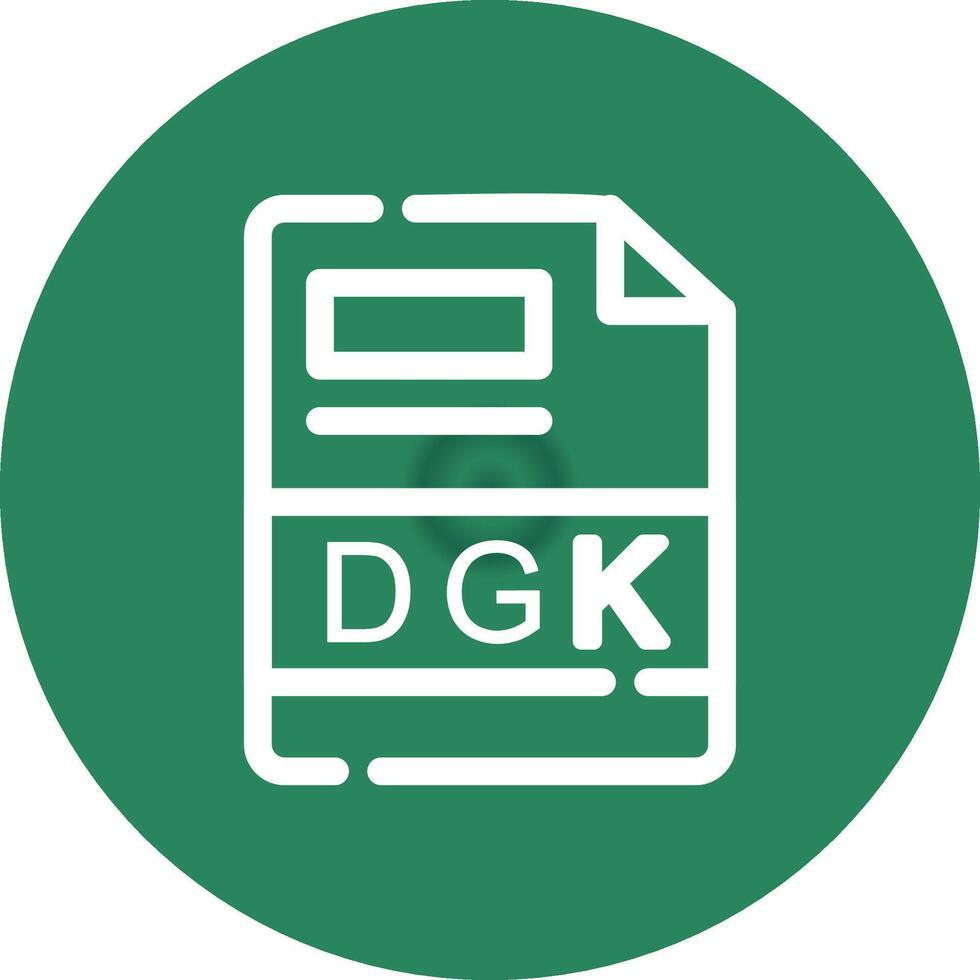 DGK Creative Icon Design vector