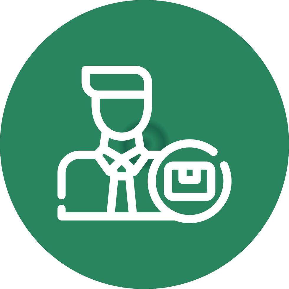 Brand Manager Creative Icon Design vector