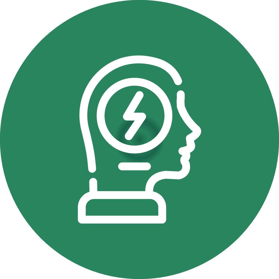 Brainstorm Creative Icon Design vector