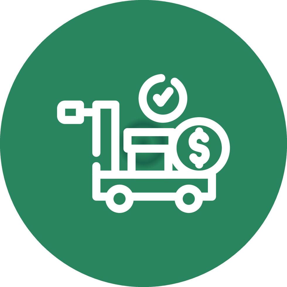 Procurement Creative Icon Design vector