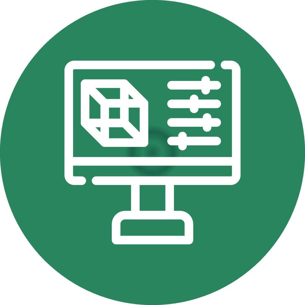 Simulation Creative Icon Design vector