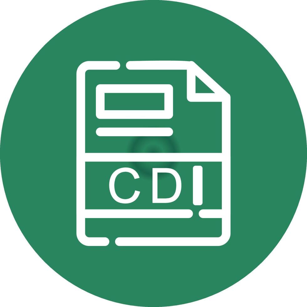 CDI Creative Icon Design vector