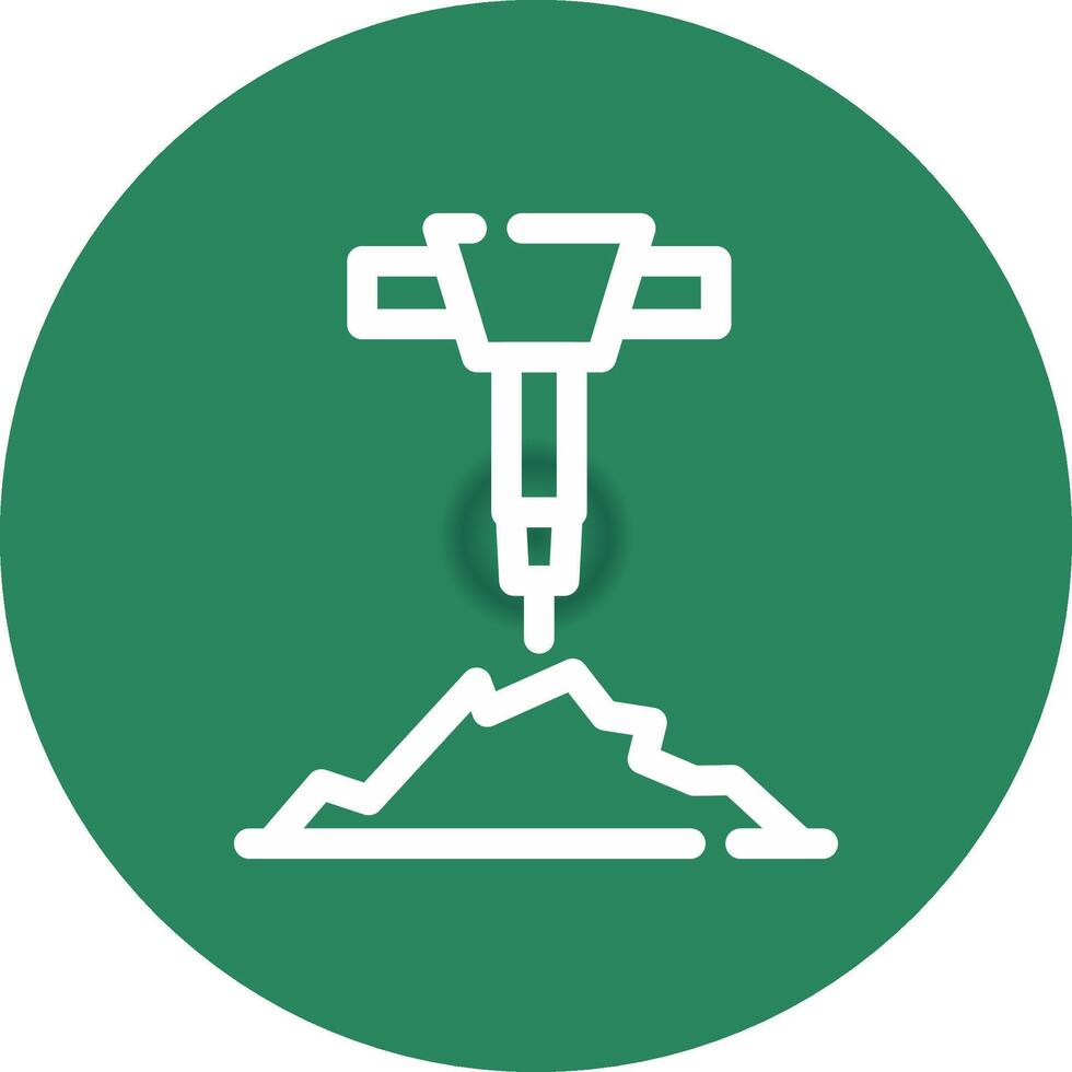 Drill Creative Icon Design vector