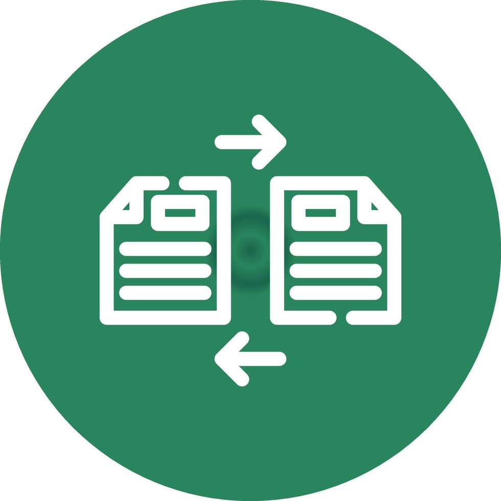 Files Exchange Creative Icon Design vector