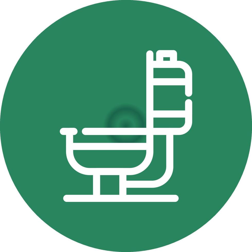 Toilet Creative Icon Design vector