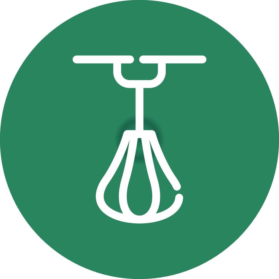 Punching Ball Creative Icon Design vector