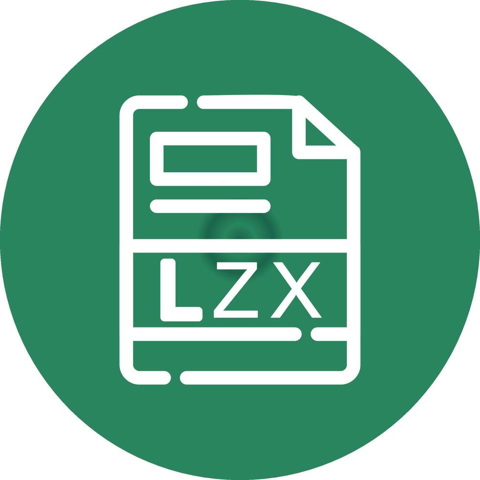 lzx creativo icono diseño vector