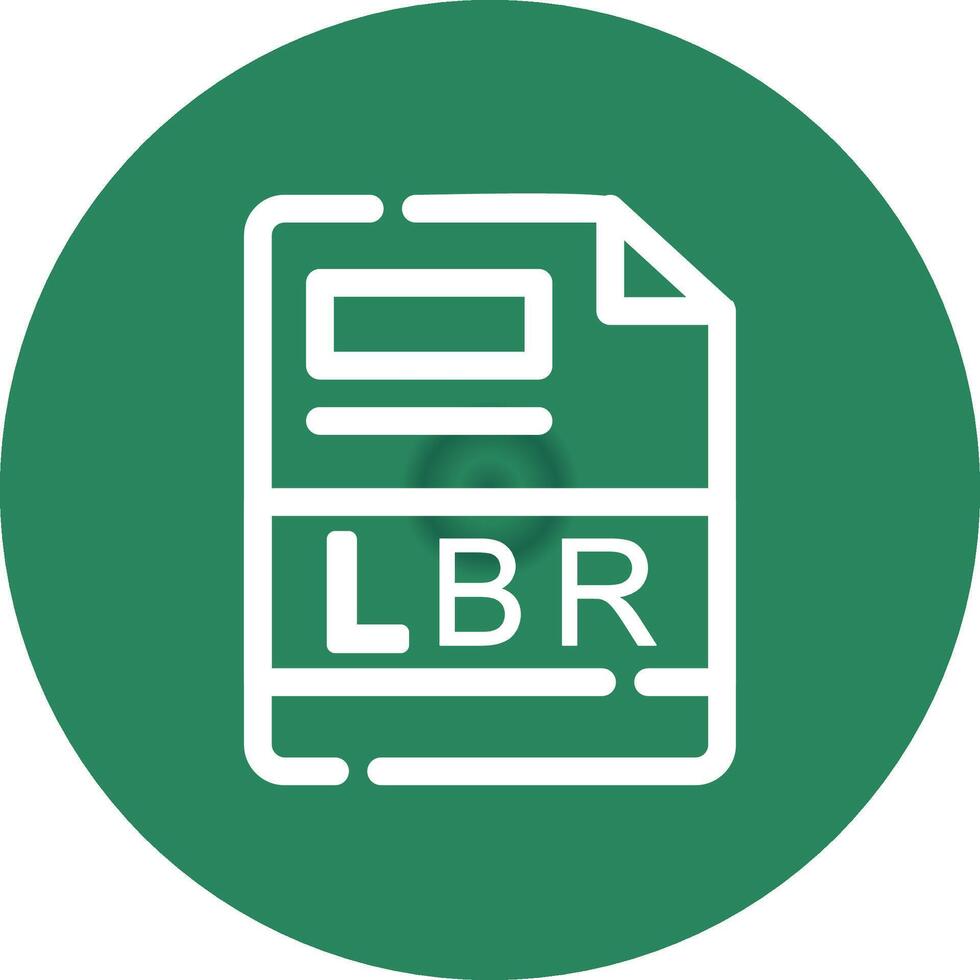 LBR Creative Icon Design vector