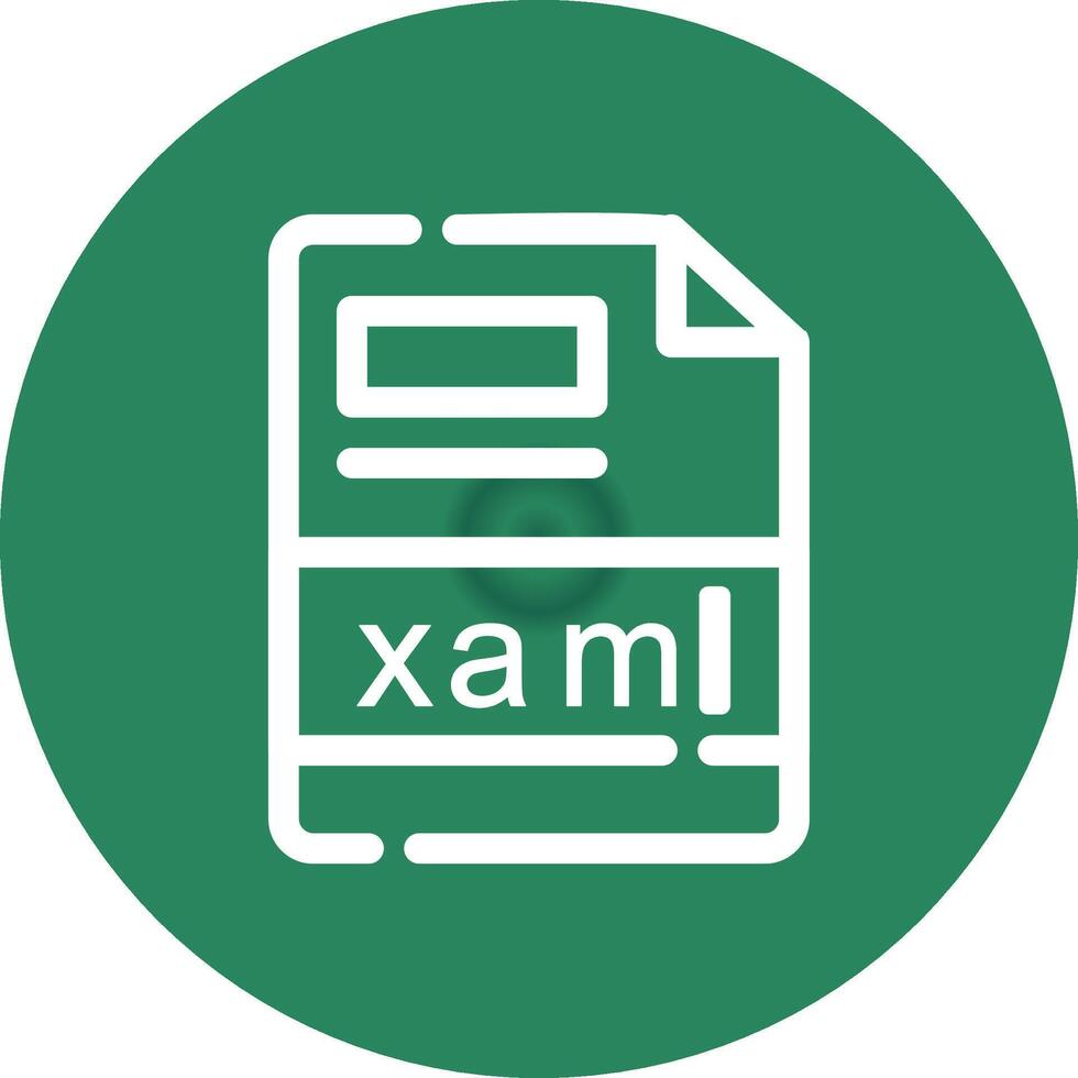 xaml creativo icono diseño vector