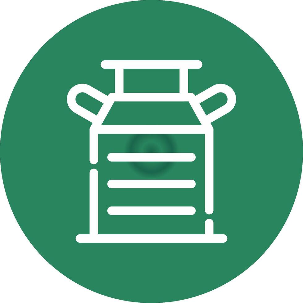 Milk Tank Creative Icon Design vector
