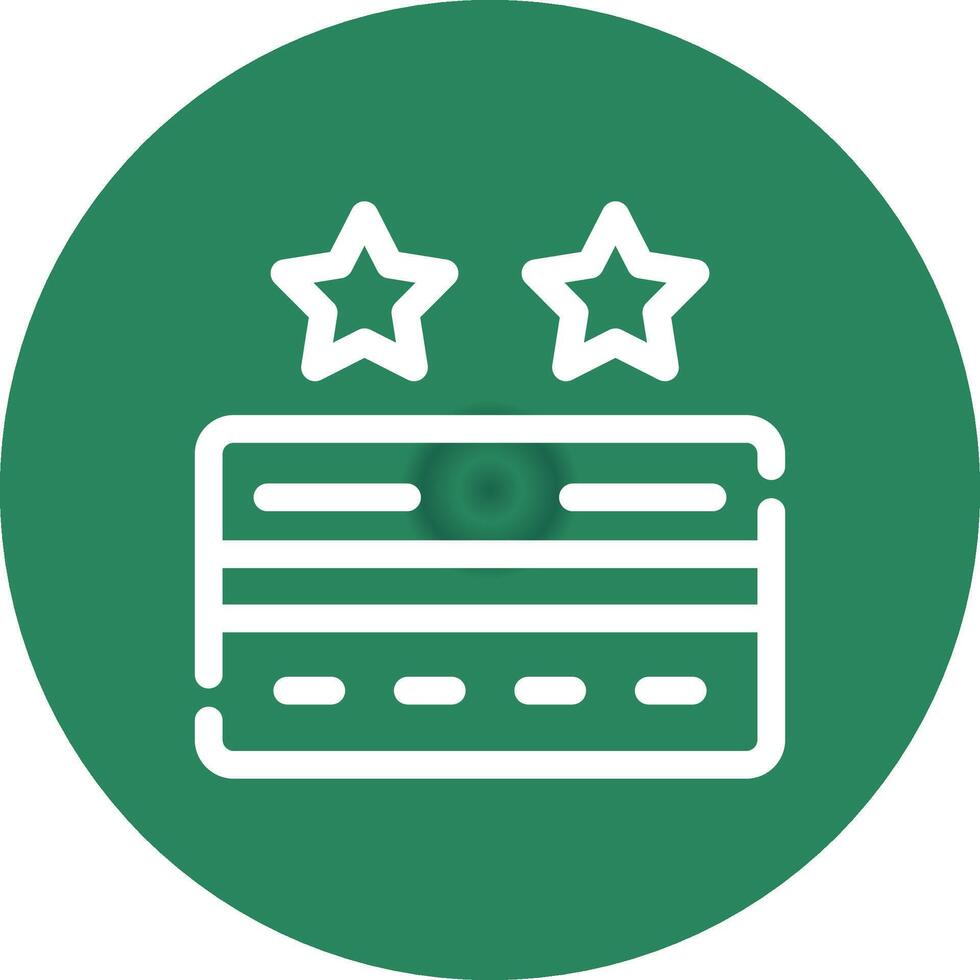 Points Rewards Cards Creative Icon Design vector