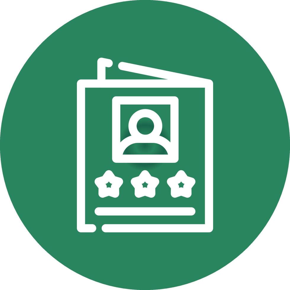 Rating Creative Icon Design vector