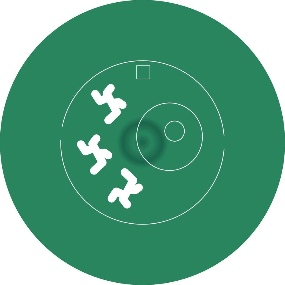 Optic Nerve Creative Icon Design vector