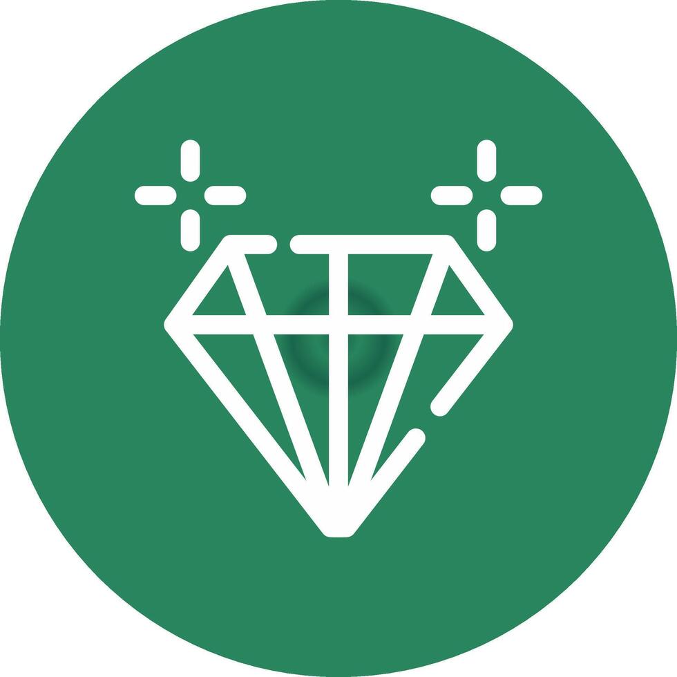 Diamond Creative Icon Design vector