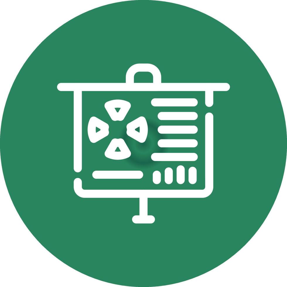 Presentation Creative Icon Design vector