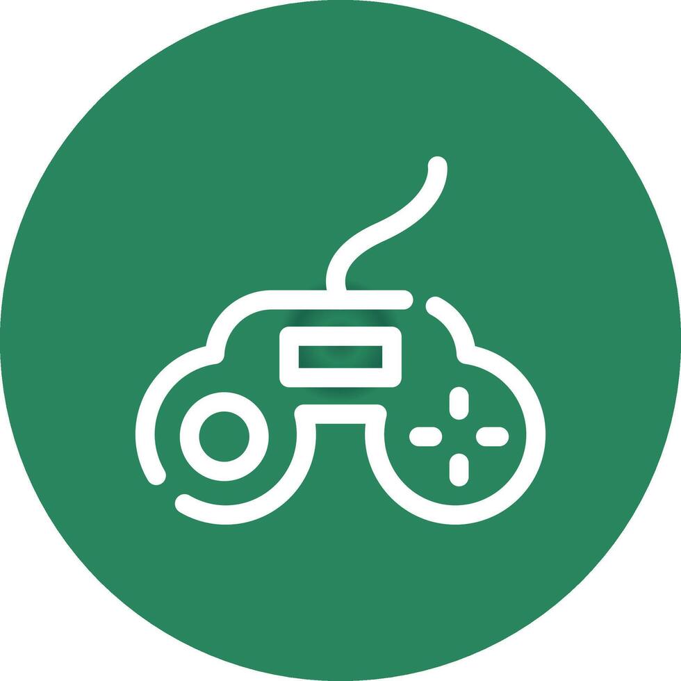 Gamepad Creative Icon Design vector