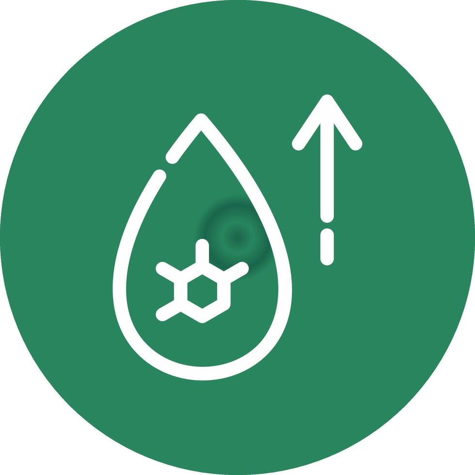Hyperglycemia Creative Icon Design vector