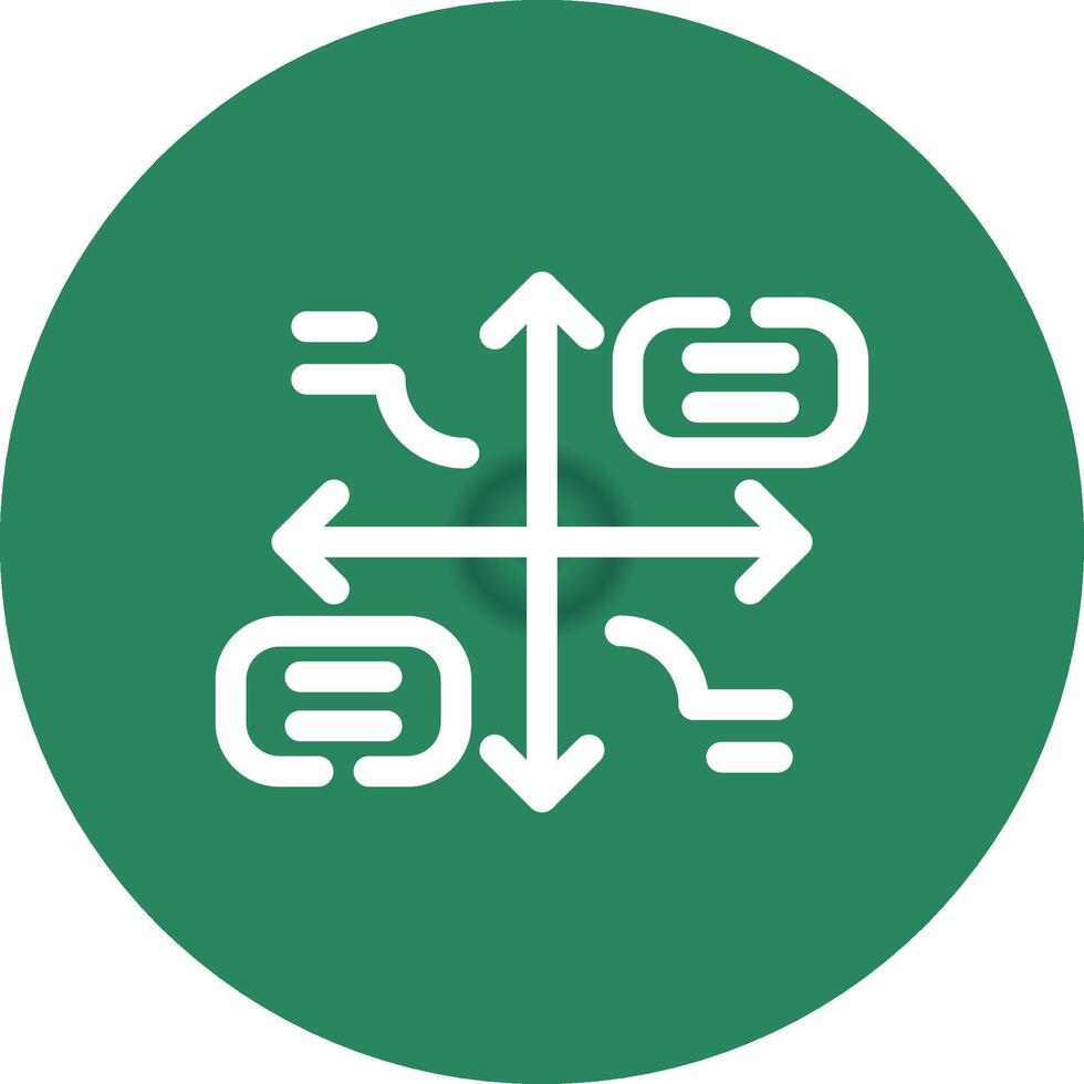 Grid Matrix Creative Icon Design vector