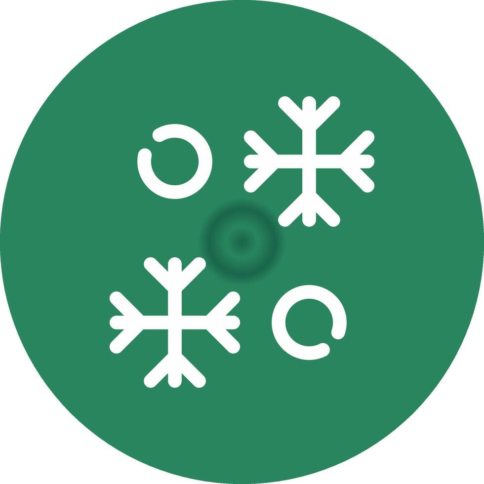 Snowflake Creative Icon Design vector