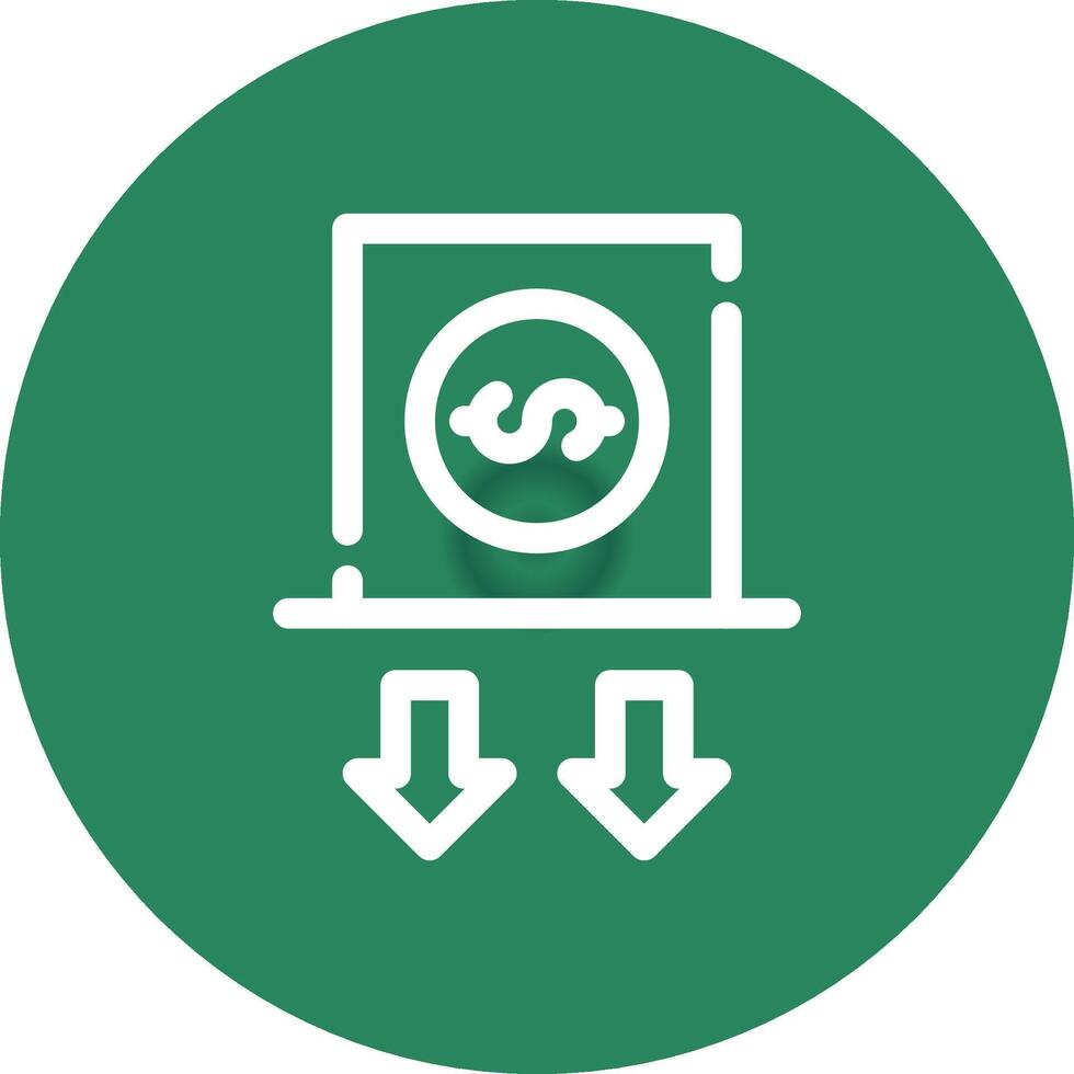 Deposit Creative Icon Design vector