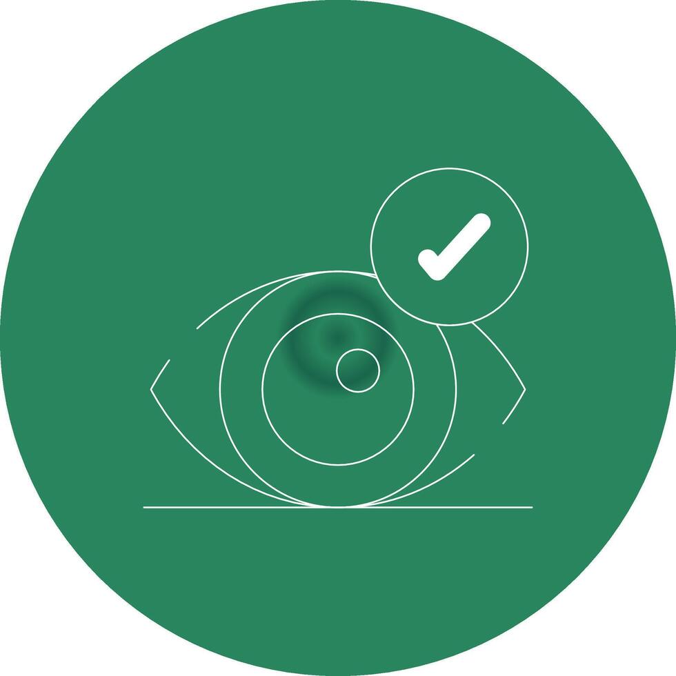 Healthy Eye Creative Icon Design vector
