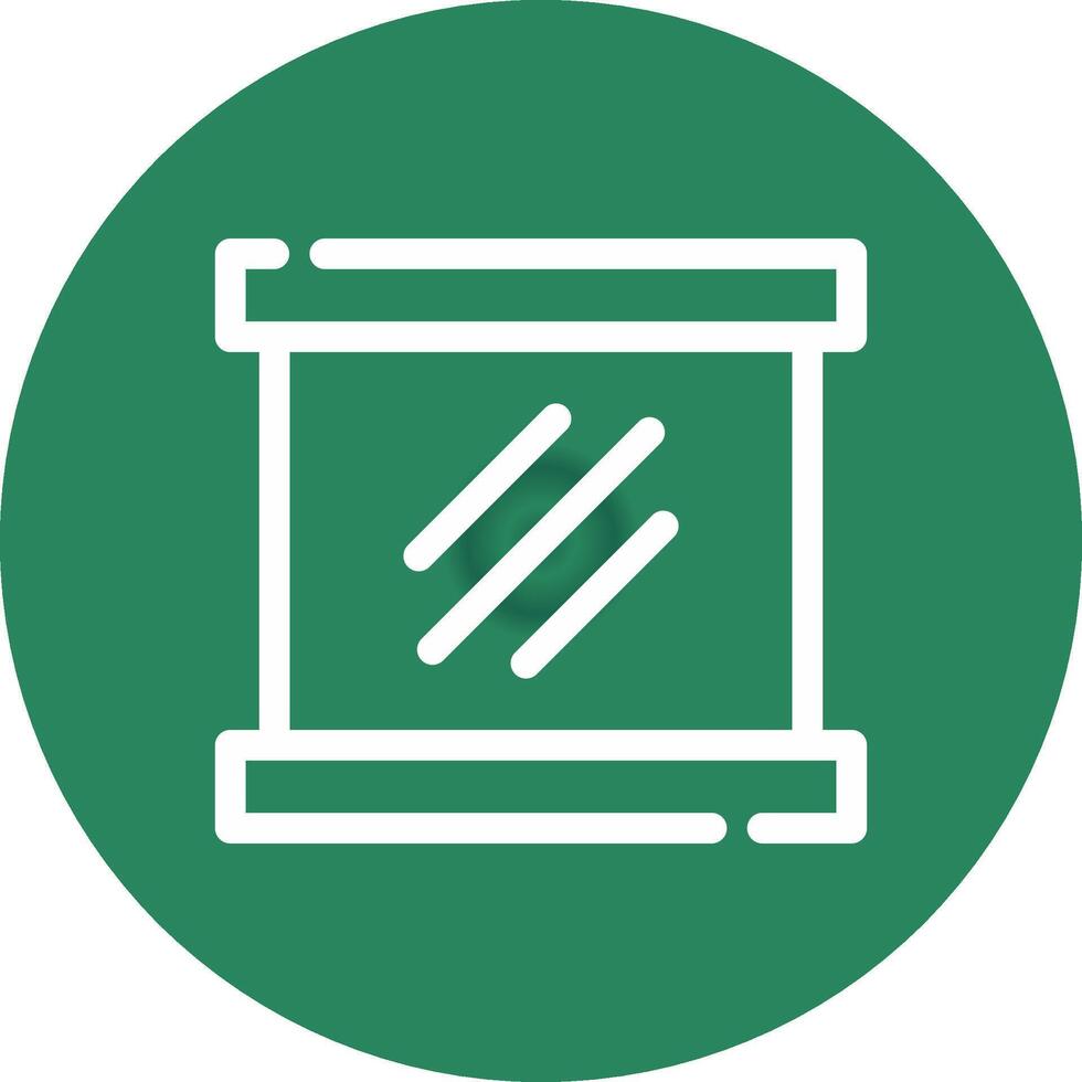 Mirror Creative Icon Design vector