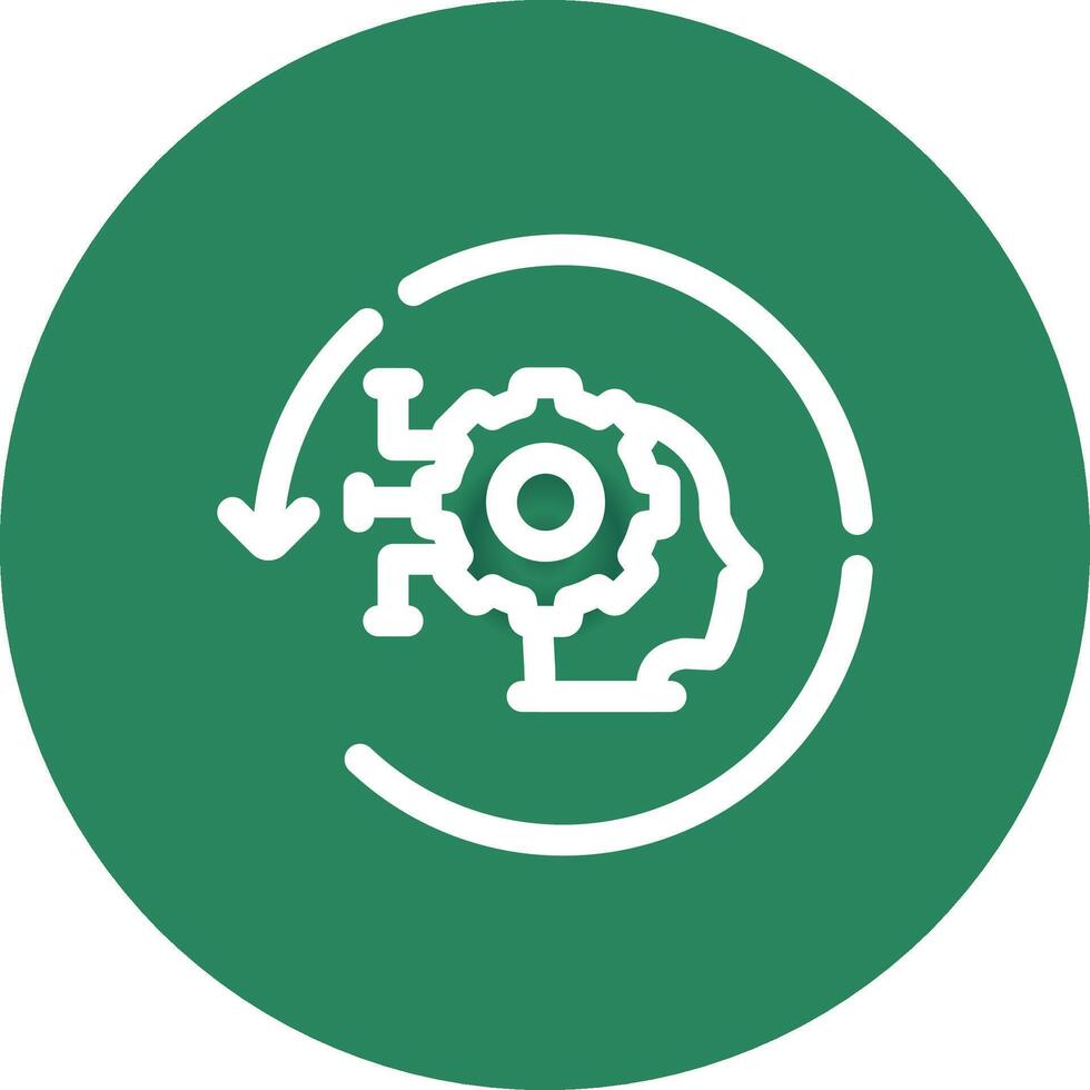 Reverse Engineering Creative Icon Design vector