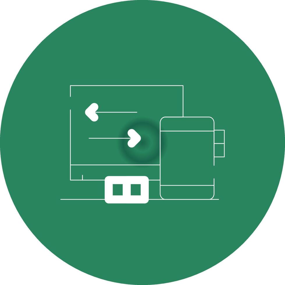 Digital Platform Creative Icon Design vector